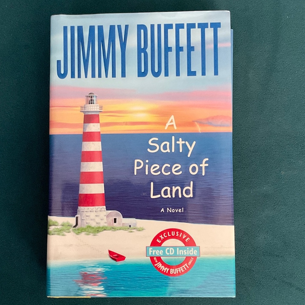 Jimmy Buffett 'A Salty Piece of Land' Novel